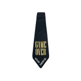 Cravata Game Over 10x32 cm