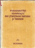 Cumpara ieftin Personalitati romanesti ale stiintelor naturii si tehnicii