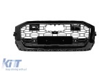 Grila RS de culoare neagra lucioasa potrivita pentru Audi SQ8 2018-2023 Performance AutoTuning