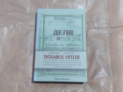 HENRIL EBERLE \ MATTHIAS UHL - DOSARUL HITLER cartonata foto
