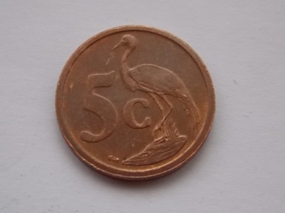 5 CENTS 2006 AFRICA DE SUD-AFRIKA BORWA foto