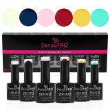 Cumpara ieftin Set 6 Oje Semipermanente One Step SensoPRO Milano, Color Express