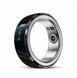 Inel iSEN R2 Smart Ring, HR, SpO2, Tensiune, Temperatura, Monitorizare somn, Multi Sport, NFC, Aplicatie dedicata: EcTri, 18mAh, IP68, Black
