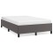 vidaXL Cadru de pat fără saltea gri 120x190 cm piele artificială