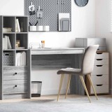 VidaXL Birou sonoma gri 100 x 40 x 76 cm Lemn compozit