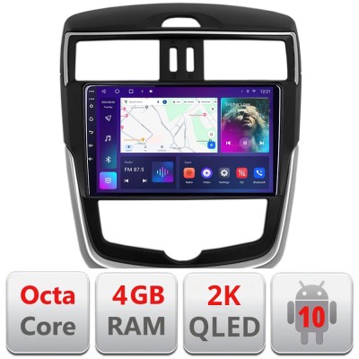 Navigatie Nissan Pulsar 2014-2018 Android ecran Qled 2K Octa core 4+32 KIT-pulsar+EDT-E409-2K CarStore Technology foto