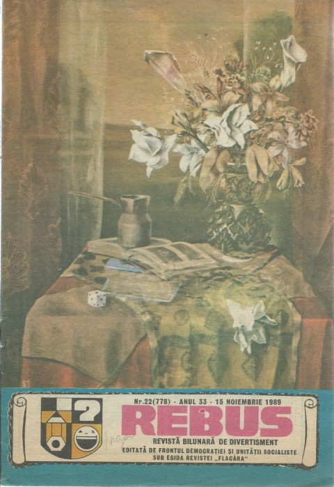 Revista Flacara Rebus nr. 22 / 15 noiembrie 1989