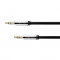 Cablu audio Kruger&amp;amp;Matz, 2 x jack stereo 3.5 mm tata, 3 m