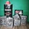 Brichete design artistic tip zippo