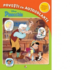 Disney. Pinocchio. Povesti cu autocolante