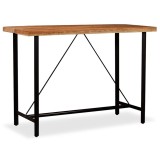 Cumpara ieftin Masa de bar, lemn masiv de acacia, 150 x 70 x 107 cm