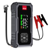 Starter auto 4in1 AMiO booster powerbank compresor si lanterna LED 12V 7,2Ah 600A PRO, Type-C, USB, 150 PSI, 25 L/min, 200 x 108 x 50 mm