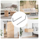 vidaXL Cheie Hexagonală 2 pcs Argintiu 32 x 86 mm Oțel 864859