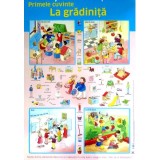 Plansa. Primele cuvinte. La gradinita |