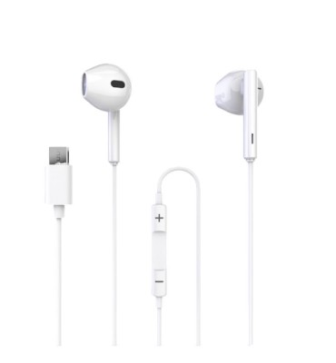 Casti audio cu fir pentru telefon Type-C Konfulon IN21 foto