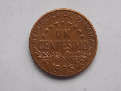 UN CENTESIMO 1975 PANAMA foto