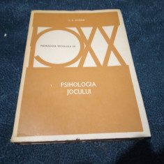 D B ELKONIN - PSIHOLOGIA JOCULUI