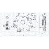 Pompa ulei Opel Astra J (P10) 09.09-04.16, Astra J Box / Estate (P10) 09.09-10.15, Astra J Gtc 10.11-04.18, Astra J Sports Tourer (P10) 10.10-10.15,