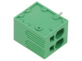 Regletă de Conexiuni PCB 90&deg; 7,5mm 2 Piste 40A