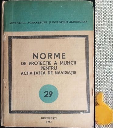 Norme de protectia a muncii pentru activitatea de navigatie 1983
