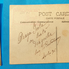 Carte Postala circulata corespondenta anul 1925 - Portret de femeie - superba