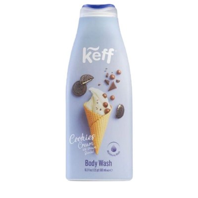 Gel de dus Sano Keff Cookies &amp;amp; Cream, 500ml foto