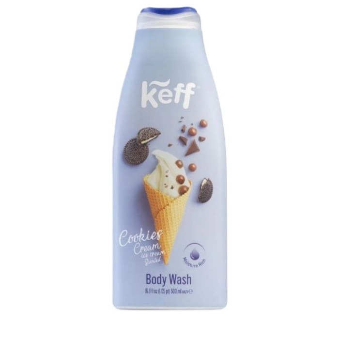 Gel de dus Sano Keff Cookies &amp; Cream, 500ml