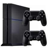 Cumpara ieftin Consola Sony PlayStation 4 PS4 500GB + 2 Controllere Second-Hand SH