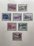 Seria Completă Austria 1964 - Congres UPU Viena, Diligențe Poștale, 8v, MNH -A150, Stampilat