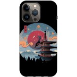 Husa compatibila cu Apple iPhone 13 Pro model Shinigami in Edo, Silicon, TPU, Viceversa, Transparent, Carcasa