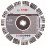 Bosch Best disc diamantat 230x22.23x2.4x15 mm pentru materiale abrazive