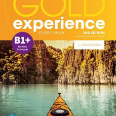 Gold Experience B1+ Student's Book with Online Practice, 2nd Edition - Paperback brosat - Fiona Beddall, Megan Roderick - Pearson