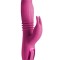 Vibrator Inflatable Thrusting Rabbit Magenta