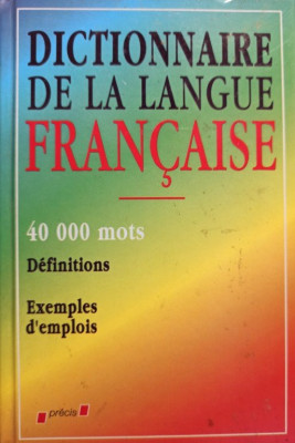 Dictionnaire de la langue francaise (1993) foto