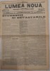 Ziar LUMEA NOUĂ, 1898, 4 pg format mare/ &rdquo;Studentii si devastarile&rdquo; Iasi / Jassy