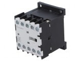 Contactor: 4-polar NC NO 230VAC 12A pentru şină DIN 6K, Finder