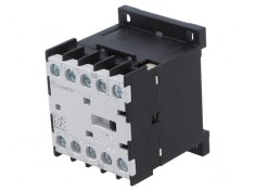 Contactor: 4-polar NC NO 230VAC 12A pentru sina DIN 6K foto