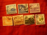 Serie mica Trinidad Tobago 1960 , R.Elisabeta si motive locale , 7 val. stamp.