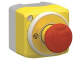 Casetă de comandă Harmony XB5 cu buton cap ciupercă IP66