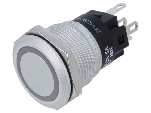 Comutator anti-vandalism EAO Poz: 2 SPDT 3A/240VAC 3A/240VDC 24V