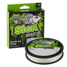 Berkley Sick Braid x8 Flame White 150 m 0,10 mm foto
