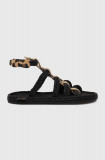 Bohonomad sandale Serengeti femei, culoarea negru, SRG.LEO