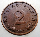2.849 GERMANIA 2 REICHSPFENNIG 1938 A, Europa, Bronz