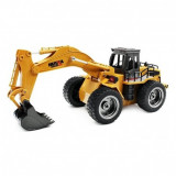 Excavator cu telecomanda model Huina 1530 scara 1:18