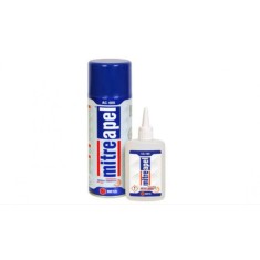 Adeziv bicomponent Mitre Apel 400ml spray + 100g solutie