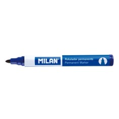Marker permanent - Varf rotund - Albastru | Milan