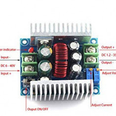 Modul STEP DOWN Sursa de tensiune reglabila 6-40V 15A