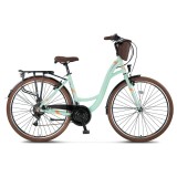 Bicicleta City Umit Valencia, L-430-AT, roata 28&quot;, cadru 430mm aluminiu, frana V... Cod:52815430002