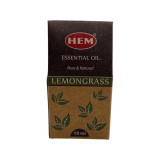 Ulei esential hem pure and natural lemongrass 10ml, Stonemania Bijou