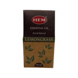 Ulei esential hem pure and natural lemongrass 10ml